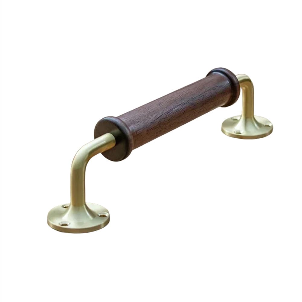 Poignée de porte coulissante bois ergonomique pour réfrigérateur et placard