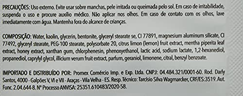 Máscara Facial de Limão e Hortelã - Lemon And Mint Mask 8g