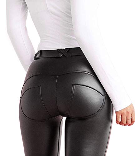 La Mejor Selección de Leggins efecto cuero Top cinco. 23 Imagen adicional