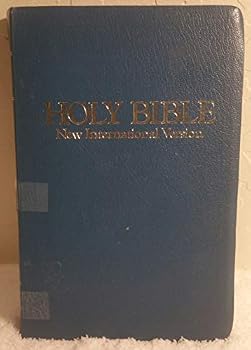 Unknown Binding Holy Bible: New International Version/Study/Navy Blue Bonded Leat (1986-10-16) [Leather Bound] Book
