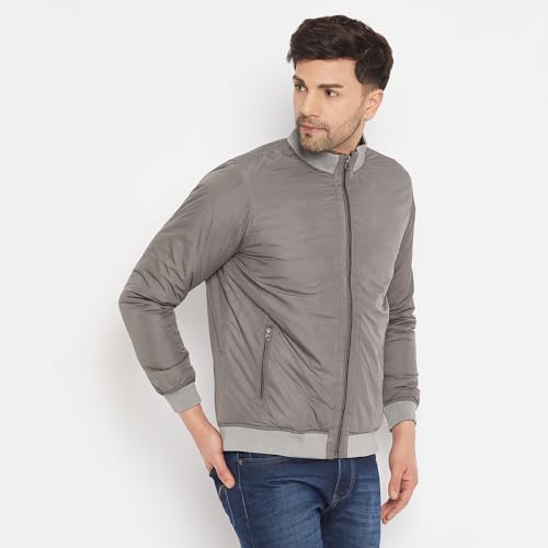 Image of Duke Stardust Men Full Sleeve Jacket (SDZ4075 Stone Green XL)