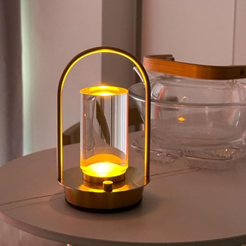 Lampe de bureau LED tactile à intensité réglable et éclairage ambiant