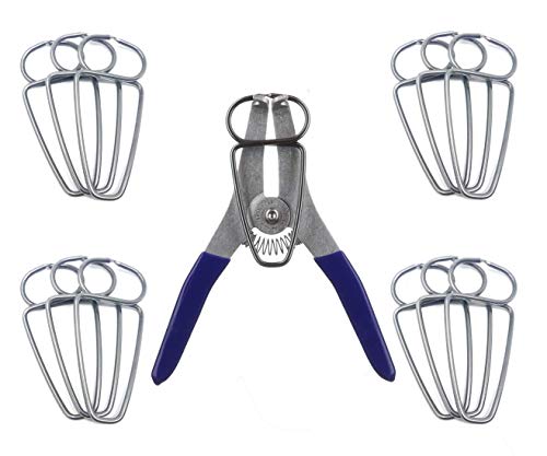 Image of Collins Spring Loaded Pliers and 13 Miter Clamps - Proudly Made in the USA