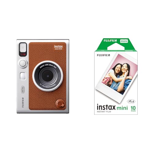 instax mini Evo brown 新品 mini専用フィルム20枚付き instax mini Evo brown 新品 mini専用フィルム20枚付き