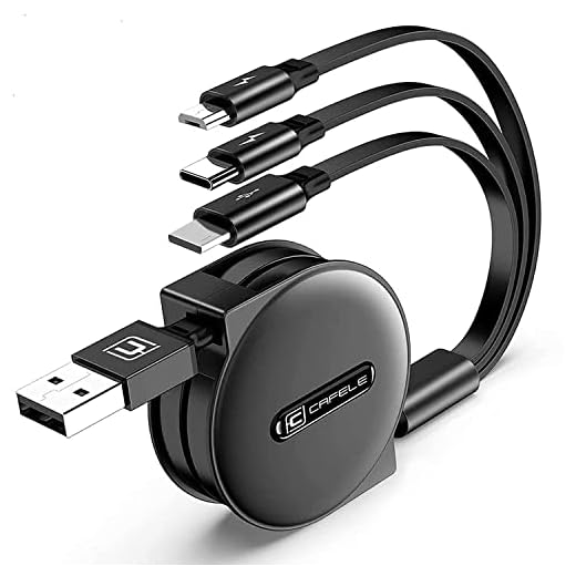 CAFELE Typ C Magnetisk Laddningskabel[1,2M+1,2M],3A Snabb Laddnings&Dataöverförings Magnetisk Laddkabel,Nylon Magnet USB C Kabel för Samsung Galaxy S10/S9,Huawei P20/Mate20,Xiaomi,Sony Xperia,Honor