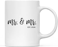 Vista 24 de Andaz Press Taza de café personalizada con anuncio de embarazo para bebé, 11 onzas, regalo de tía Est. 2025, 1 paquete, año personalizado, ideas