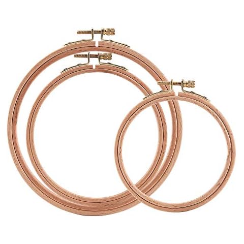 Sherbo Beech Wood Embroidery Hoops Set Cover