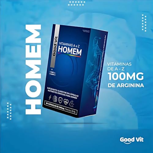 Vitamina A a Z Homem C/60 Cápsulas - Good Vit