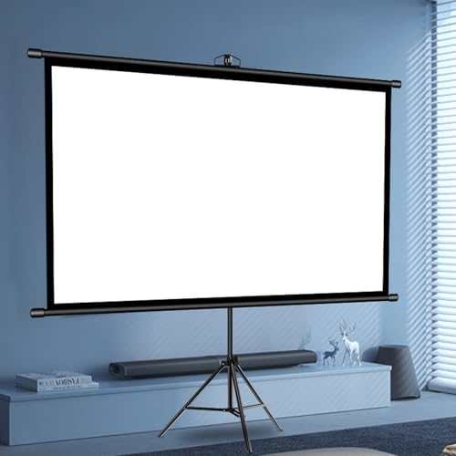 Pantalla de proyección portátil con trípode 60" 16:9
