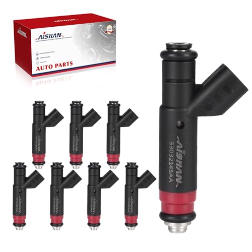 AISHAN 8PCS Fuel Injectors 2 Holes Compatible with Jeep Grand
