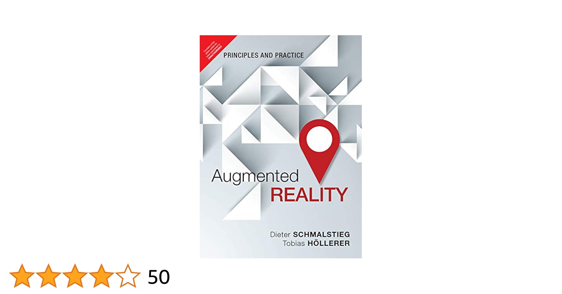 Augmented Reality: Principles And Practice [Paperback] [Jan 01， 2016] Schmalstieg， Hollerer [ペーパーバック] Augmented Reality: Principles And Practice: Hollerer