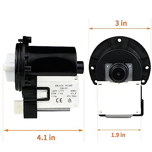 image for Discount Parts Direct DC31-00054A Washer Drain Pump Water Motor Assemb