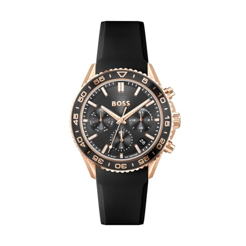Image of BOSS Runner for Her Qtz Multifunction Round Dial Women's Watch