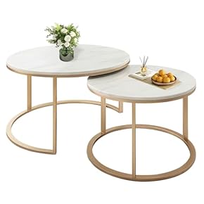 ネストテーブル(リビングルーム家具) 通販 | Amazon Home&Kitchen