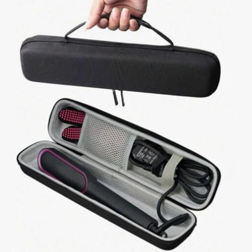 Estuche rígido para plancha y rizador de viaje negro miniatura 5