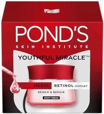 Pond's Age Miracle | For Youthful Glow Day Cream | With 10% Retinol - Collagen B3 Complex | 12g ( 0.42 Ounce )