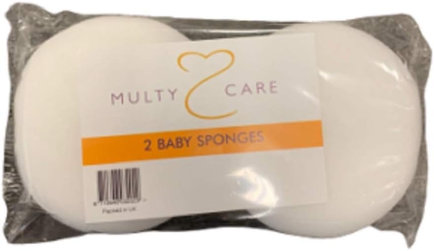Multy 2X Super-Soft,Soft & Gentle Baby Sponges