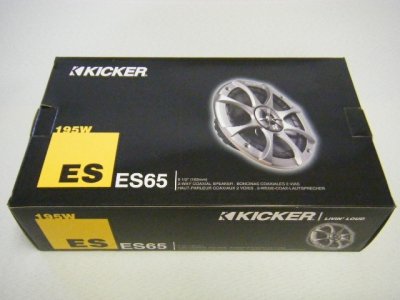 KICKER kicker スピーカーES65.ES40