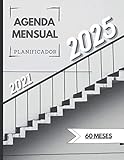  Agenda Mensual Planificador 2021-2025 60 Meses: Para los próximos cinco años 2021 2022 2023 2024 2025 Gran Calendario Tamaño Din A4 para registrar ... tanto para Niños como Adultos y Seniors