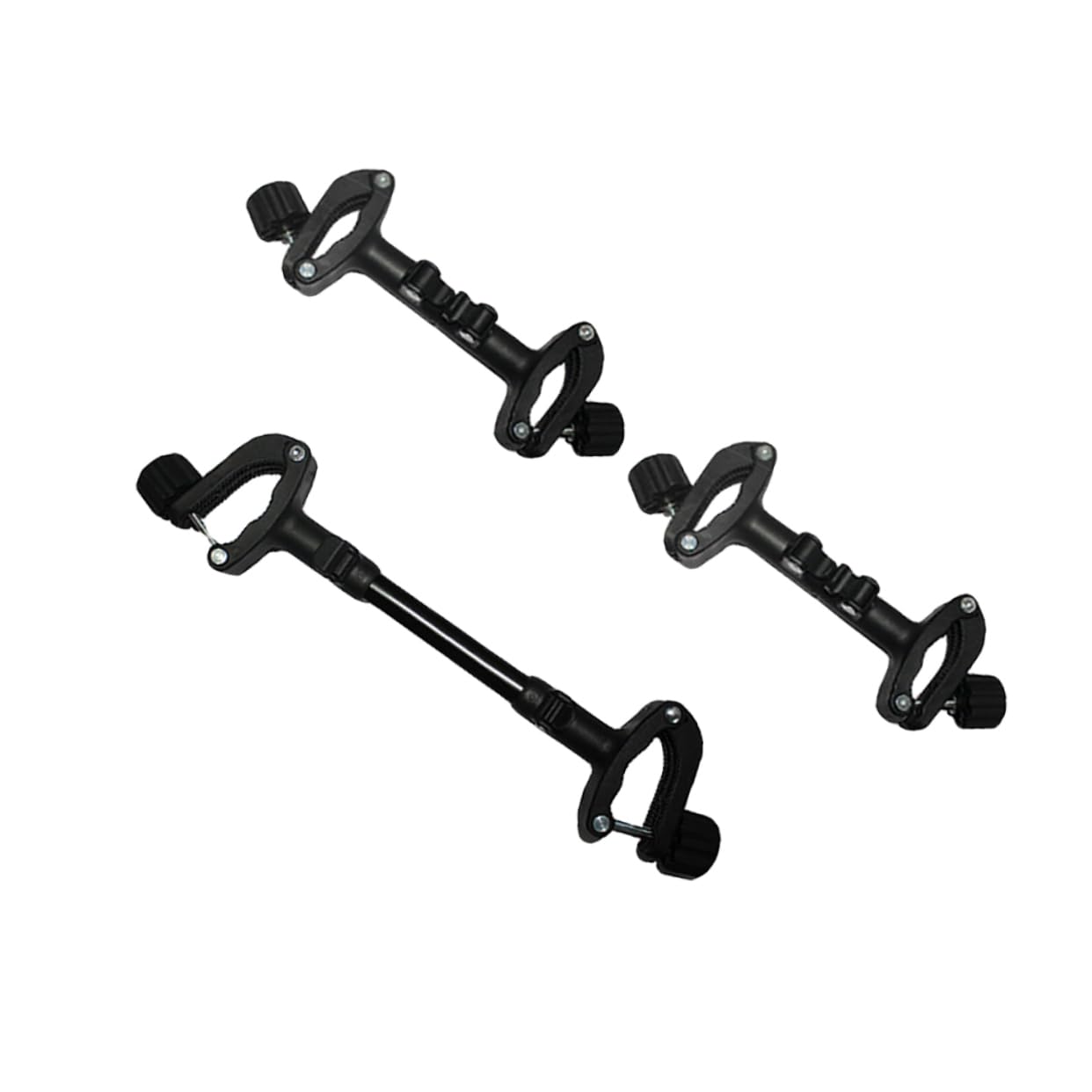 1set Stroller Connector Adjustable Design for Twin Strollers Fits Umbrella Models Detachable Connector for of Two Carts