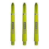 Winmau MvG Van Gerwen Signature Nylon Stems, Strong Dart Shafts, Medium 48mm, Green (3 Sets)