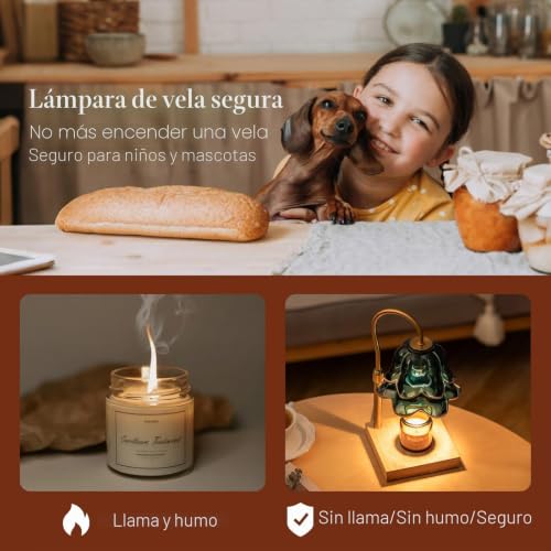 Miniatura 4 de Staymoment Candle Warmer Lamp, Lámpara Calentador De Velas, Lámpara De Fragancia, Candle Warmer, Regalos Para Mujeres