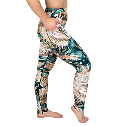 Legging gainant opaque qui ne glisse pas doté de poches pratiques