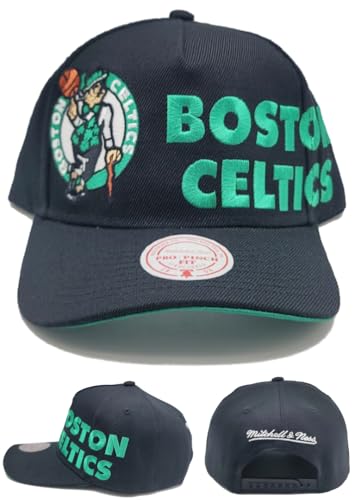 Scritta Mitchell & Ness ricamata sul retro