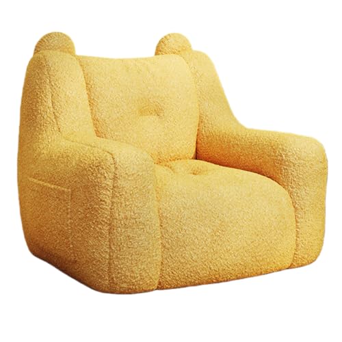 LUOGOXI�\�t�@�[ 1�l�|�� �r�[�Y�N�b�V���� �w������ ���[�ܕt�� ���� �y�� �k�� ���֎q �t���A�\�t�@ ���_�� ���o�C���̗��֐� ������� �ӂ��҂̃\�t�@�[ (�N���[�~�[�C�G���[,M �F70×65×60cm)