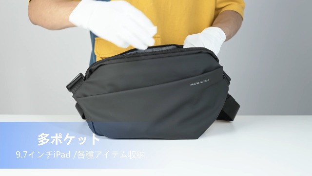 Amazon.co.jp: MARK RYDEN ボディバッグ 3way ショルダーバッグ