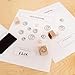 READY 2 LEARN Coin Stamps - Heads - Set of 5 - Wooden Stamps for Currency, Math and DIY Activities - Use for Flashcards, Worksheets, Cards, Albums and Scrapbooks