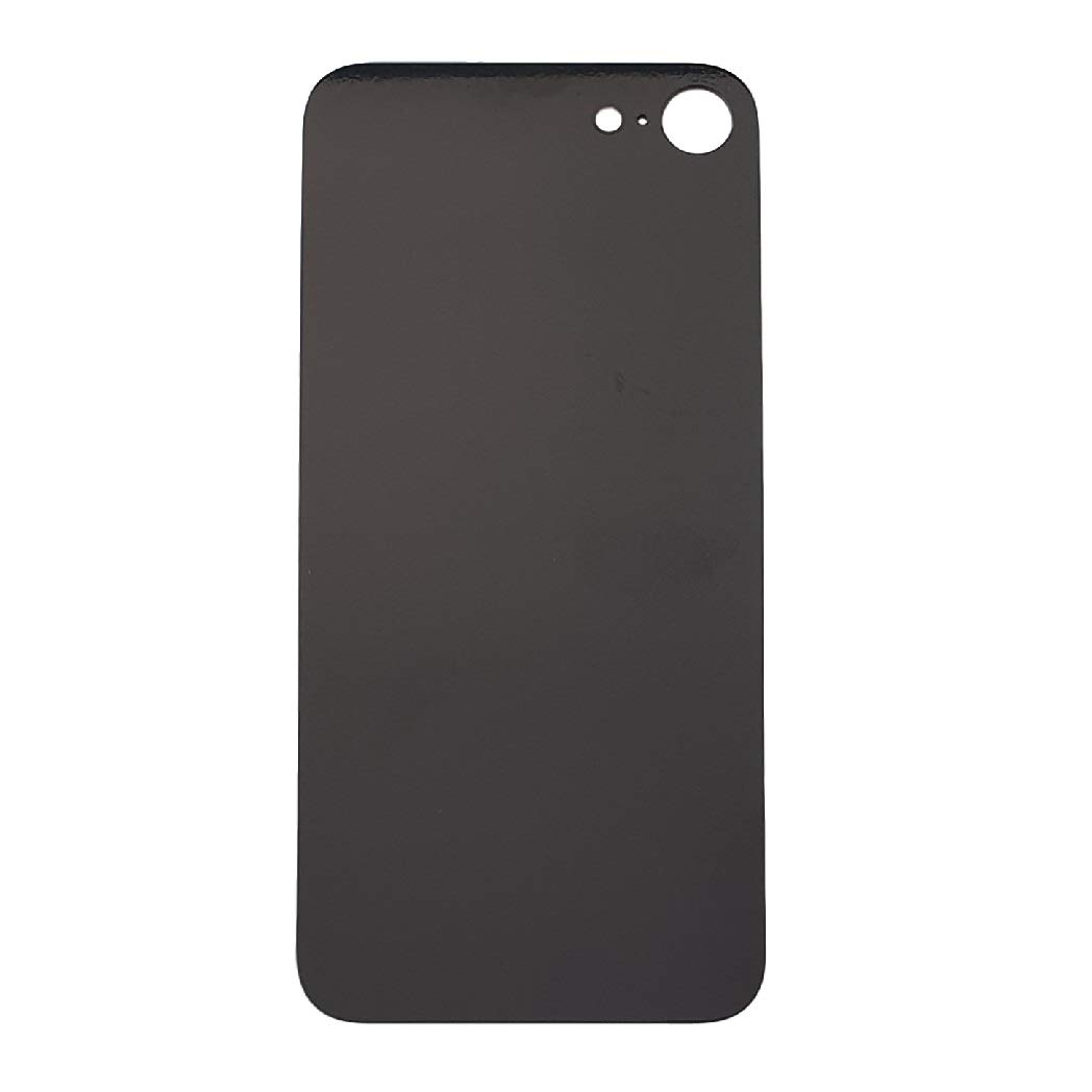 Smartex® Vetro copribatteria per scocca Posteriore Big Hole Compatibile con iPhone 11 | Senza Logo (Nero) - 2