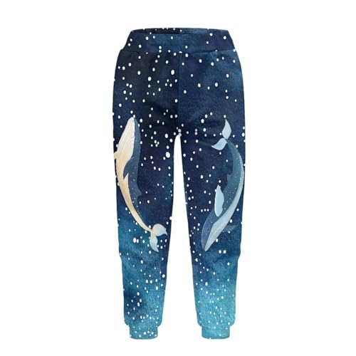 Sweatpants for 6-15Y Boys Sports Pants with Side Pockets Girls Leggings Kids Fall Casual Bundle Foot Pants