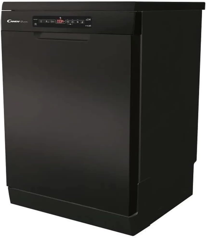 കോണാകൃതിയിലുള്ളത് view of the Candy CF 3E3DFB Brava Freestanding Dishwasher.