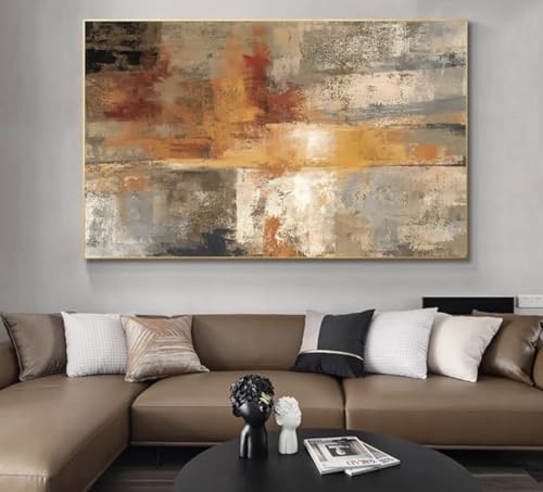 ARTHOMECANVAS Quadro Stampa su Tela per Soggiorno – Quadro Moderno Salotto Camera da Letto 100x70cm - Canvas (Astratto - Colori, 100 x 70 cm, Canvas intelaiato)