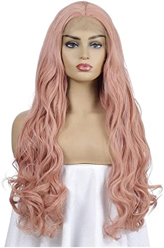 Wigs Western semi-Long Hair Wig Wave Volume Before Hand-Woven lace Wig Synthetic Braid African Braid Wig Stage Hip hop wig Wigs Western semi-Long Hair Wig Wave Volume Before Hand-Woven lace Wig Synthetic Braid African Braid Wig Stage Hip hop wig