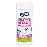 Motsenbocker’s Lift Off 42703 Dry Erase White Board Cleaning Wipes Easily Removes Dry Erase Marker, Permanent Marker, Pen, Pencil, and More Works on Multiple Surfaces