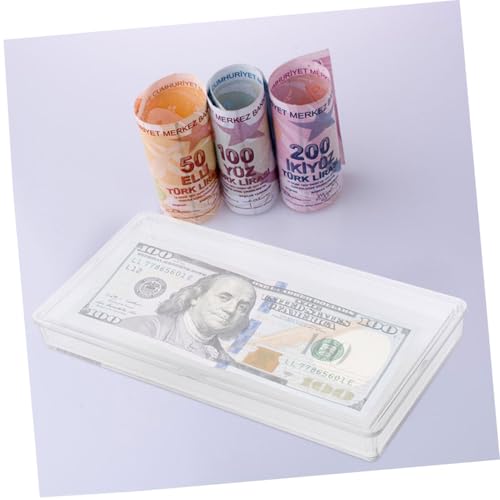 3 cajas transparentes para billetes para coleccionistas miniatura 5