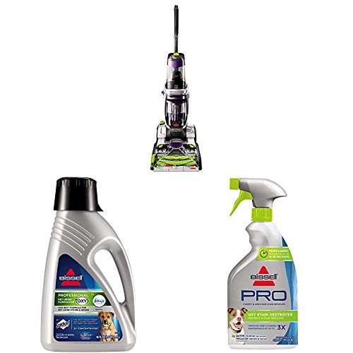 Bissell Revolution Pet Pro Carpet Cleaner with Pro Pet Formula and Pet Pretreat