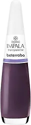 Esmalte Beterraba, Impala Cosmeticos, Transparente/ Branco