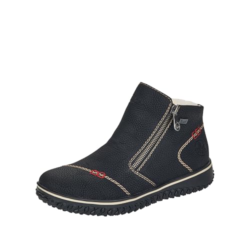 Rieker Mujer L4270 Botas de Moda, Negro, 40 EU