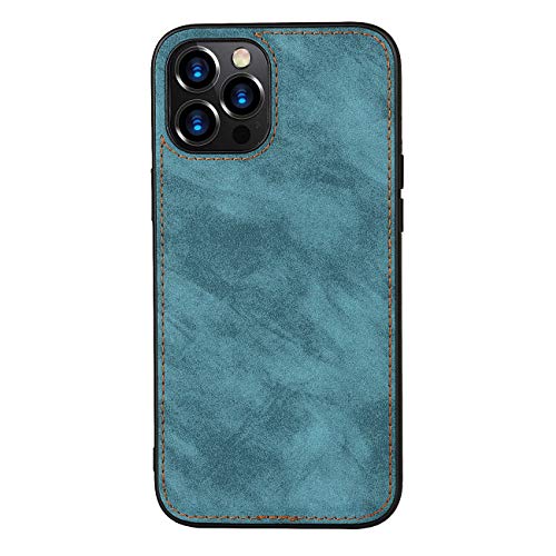 iCoverCase for iPhone 12/12 Pro Wallet Case with Card Holder and Wrist Strap, PU Leather Kickstand Card Slots Zipper Pocket Magnetic [Detachable] Flip Cover Case 6.1 Inch (Blue) by iCoverCase - Image 9