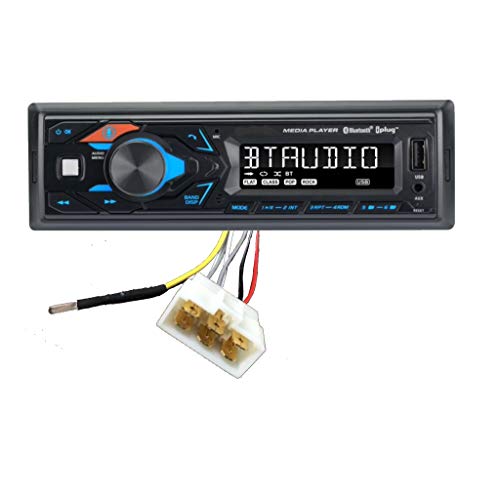 Generic LS Tractor Radio 12V AM FM Bluetooth Streaming USB Easy Install Connect Harness No Wire Splicing Direct Plug & Play Stereo Heavy