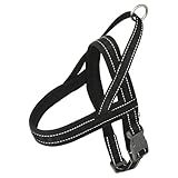 Hurtta Casual ECO Dog Harness, Raven, 20-24 in