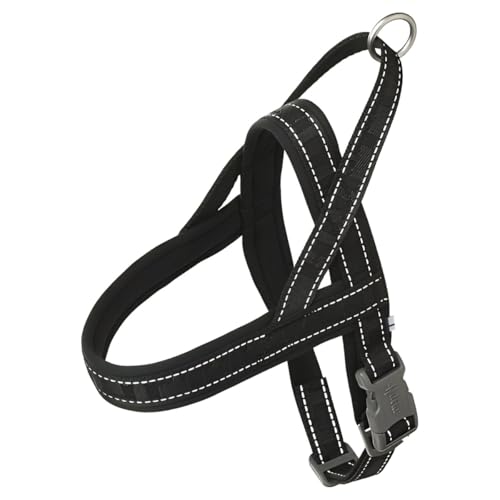 Hurtta Casual ECO Dog Harness, Raven, 20-24 in