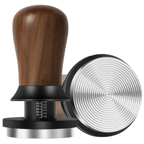 PUSEE 53.3mm Espresso Coffee Tamper - Premium Barista Coffee Tamper, Constant 30lb Calibrated Double...