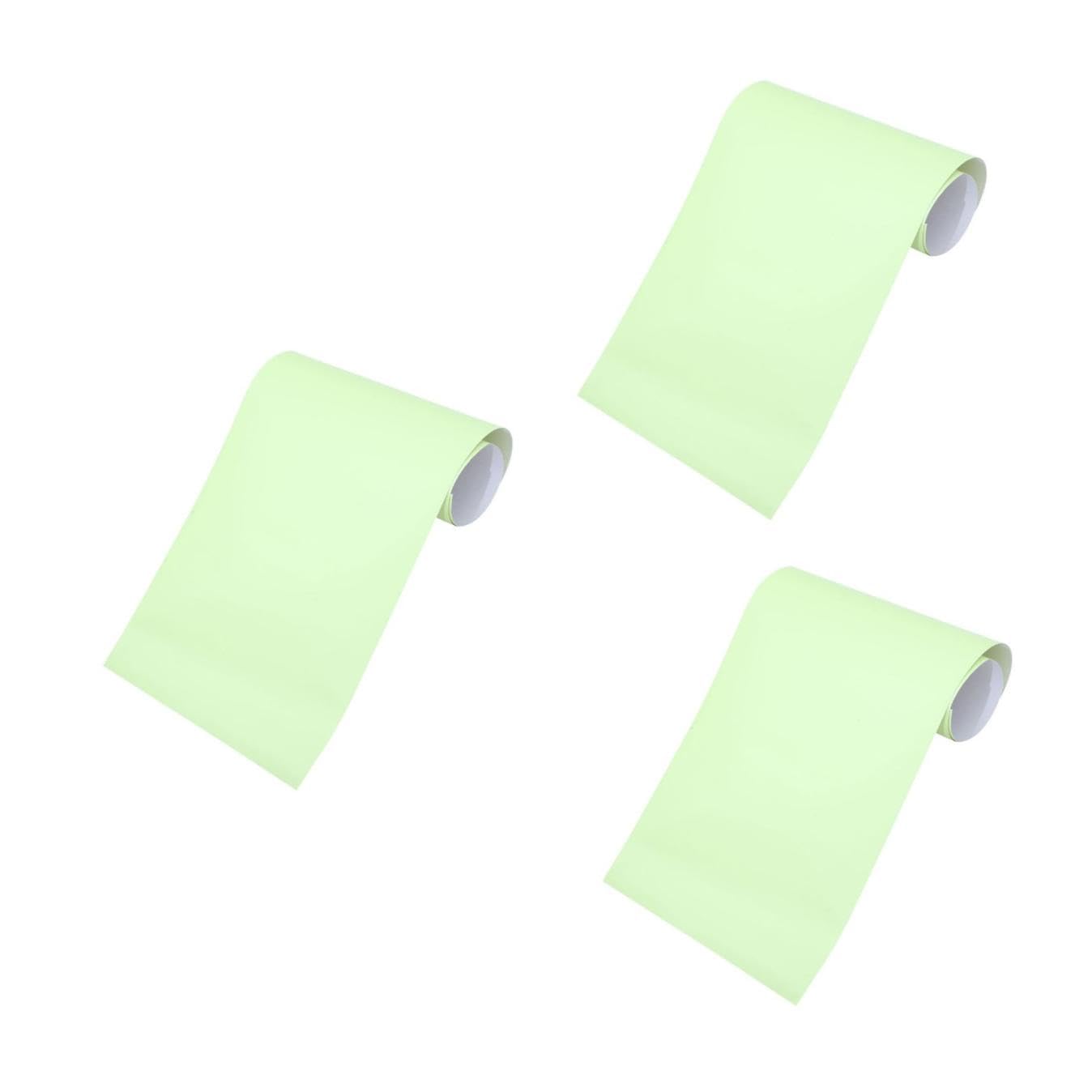 Autocollant qui brille dans le noir film lumineux vert pour personnalisation