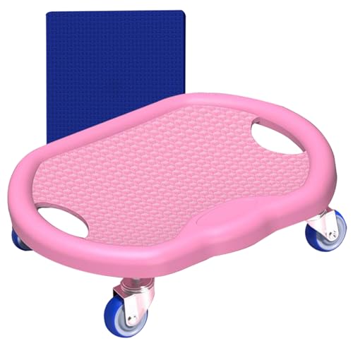 Tabla de ejercicios de abdominales de acero inoxidable de PVC de 9 cm, rueda de ejercicios de fuerza nuclear, tabla de fitness silenciosa, máquina de entrenamiento portátil para abdominales | Equipo