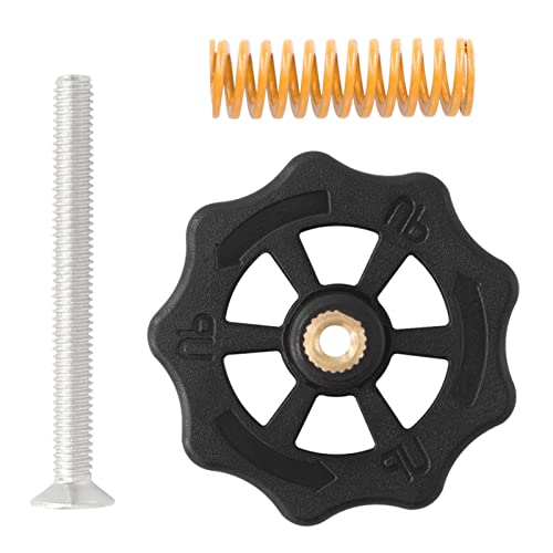 petjoyful �A�b�v�O���[�h���ꂽ�n���h�c�C�X�g���x�����O�i�b�g���a 40mm + ���F�̉��M�x�b�h�X�v�����O 1 �{ + Ender-3 CR-10 3D �v�����^�[�p M4x40mm �l�W 1 �{