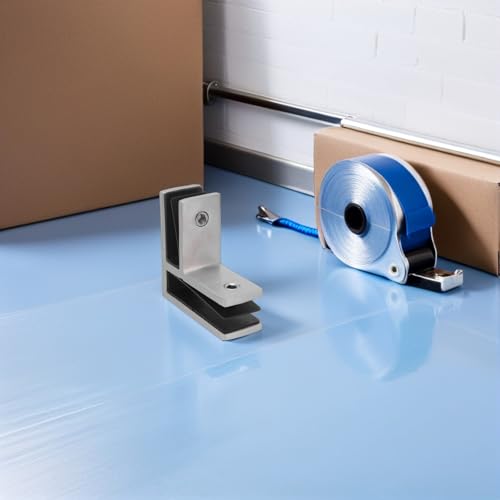 Abrazadera para panel de vidrio de acero inoxidable resistente para acabados de precisión 7